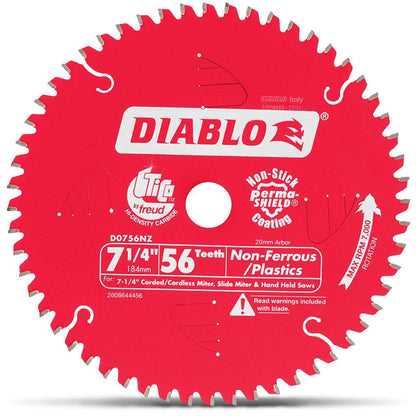 DIABLO 184mm 56T Non-Ferrous Plastics Saw Blade 2608644456