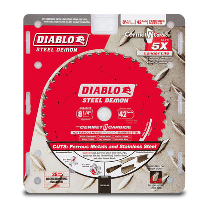DIABLO 209mm 42T Ferrous Metals STEEL DEMON Saw Blade 2608644446