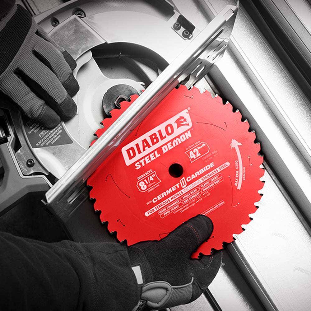 DIABLO 209mm 42T Ferrous Metals STEEL DEMON Saw Blade 2608644446