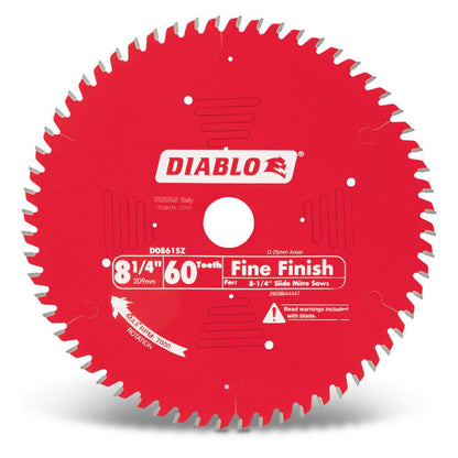 DIABLO 209mm 60T Fine Finish Saw Blade 2608644447