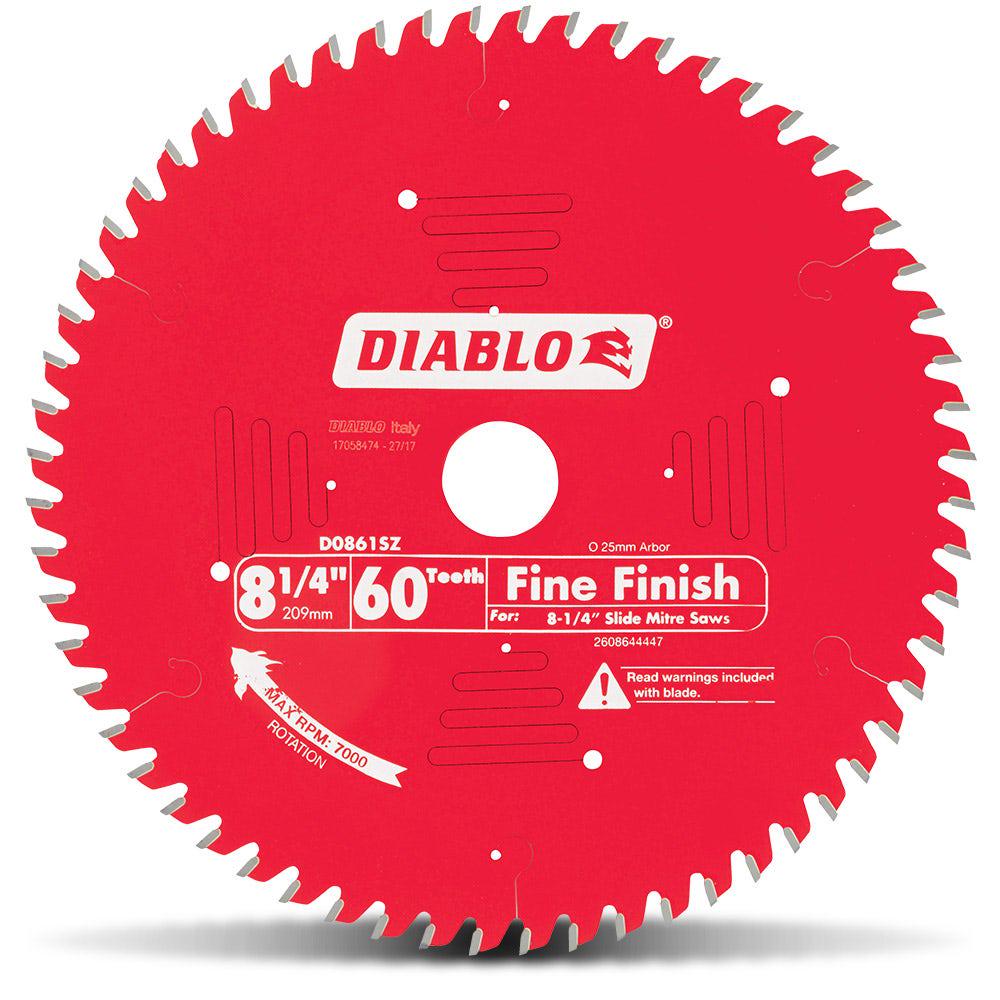 DIABLO 209mm 60T Fine Finish Saw Blade 2608644447