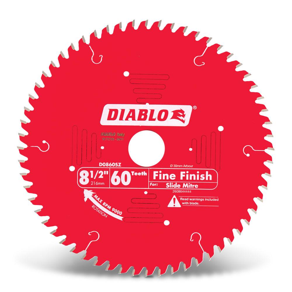 DIABLO 216mm 60T Fine Finish Saw Blade 2608644444