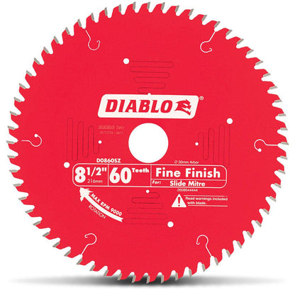 DIABLO 216mm 60T Fine Finish Saw Blade 2608644444