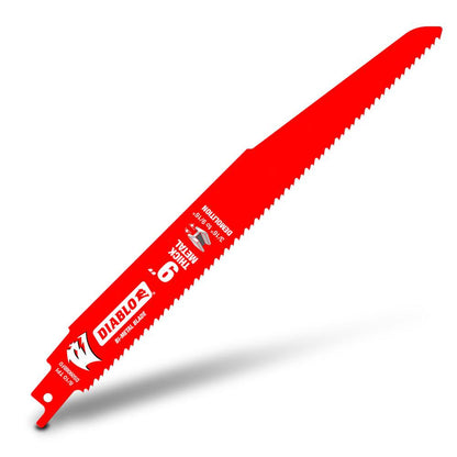 DIABLO 229mm Bi-Metal Recip Blade for Thick Metal Demolitio - 5 Piece 2610052325