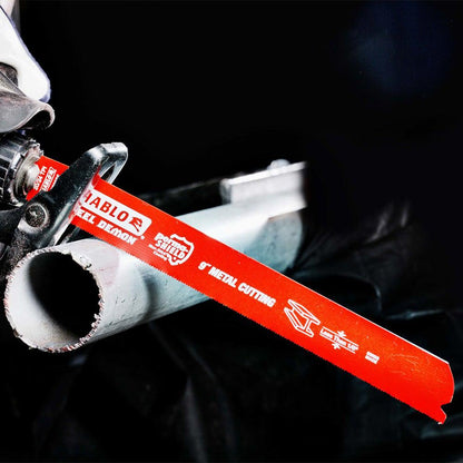 DIABLO 229mm Bi-Metal Recip Blade for Thin Metal - 5 Piece 2610052361