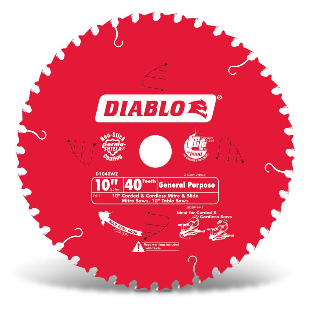 DIABLO 254mm 40T General purpose Saw Blade 2608644441