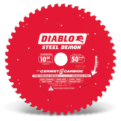 DIABLO 254mm 50T Ferrous Metals STEEL DEMON Saw Blade 2608644434