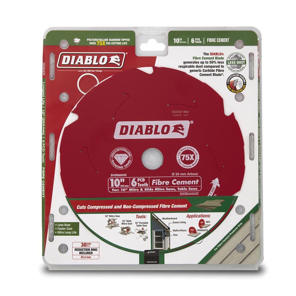 DIABLO 254mm 6T Fibre Cement Saw Blade 2608644442