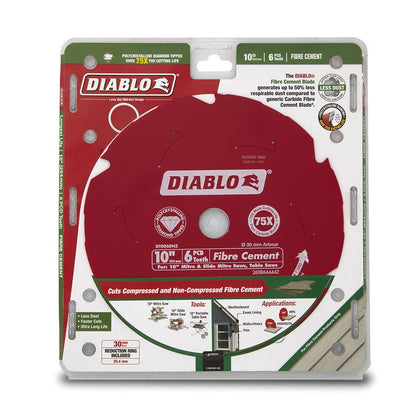DIABLO 254mm 6T Fibre Cement Saw Blade 2608644442