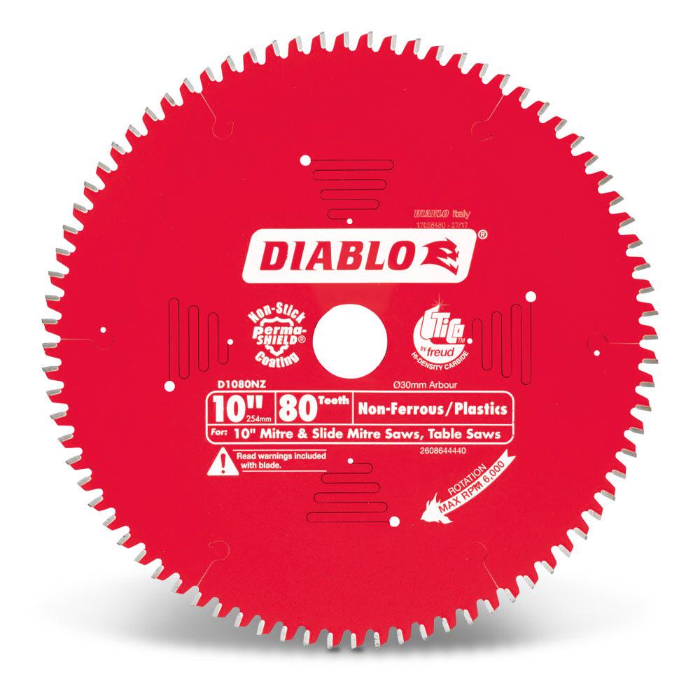 DIABLO 254mm 80T Non-Ferrous Plastics Saw Blade 2608644440