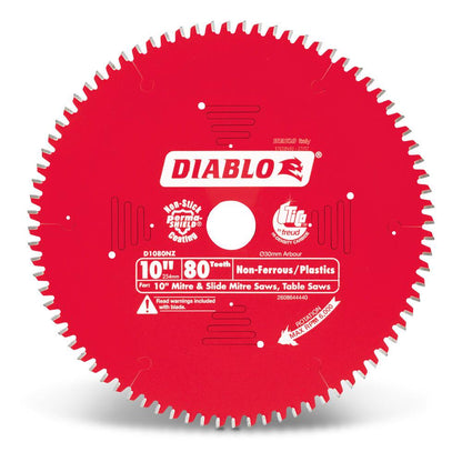 DIABLO 254mm 80T Non-Ferrous Plastics Saw Blade 2608644440