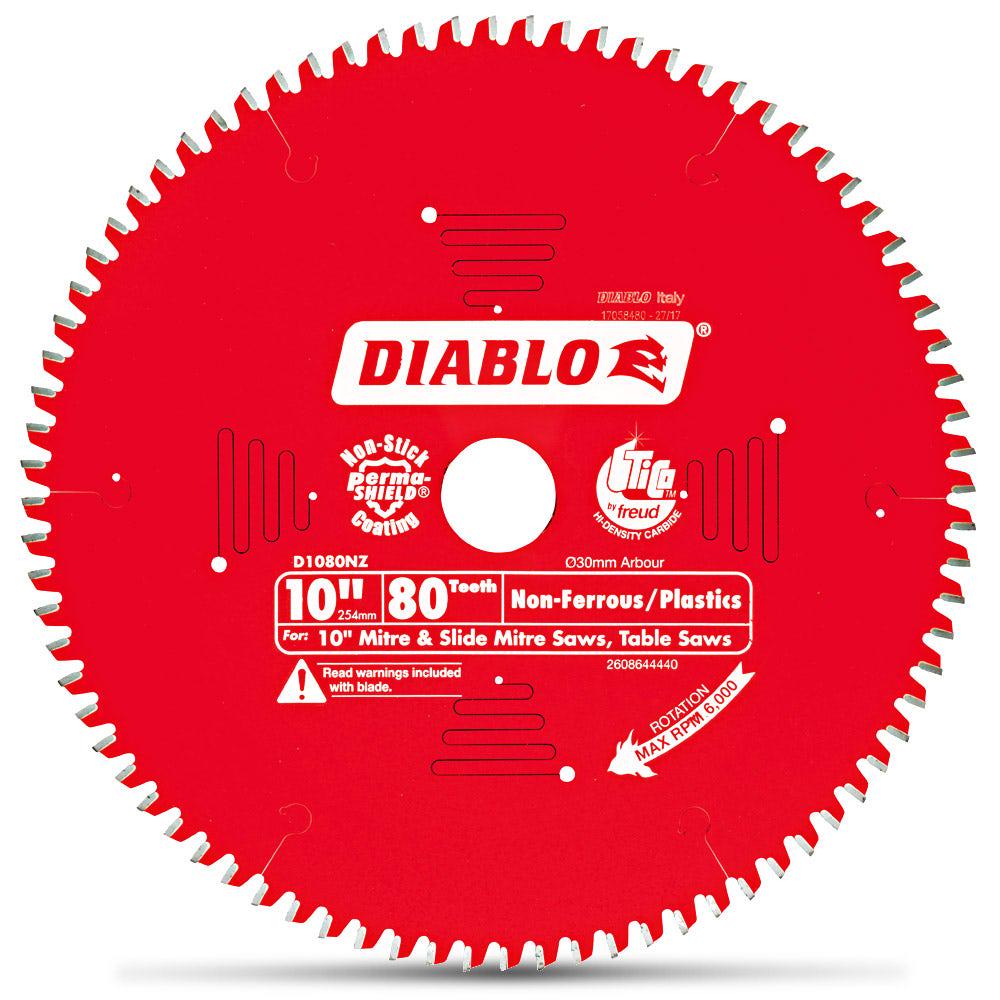 DIABLO 254mm 80T Non-Ferrous Plastics Saw Blade 2608644440