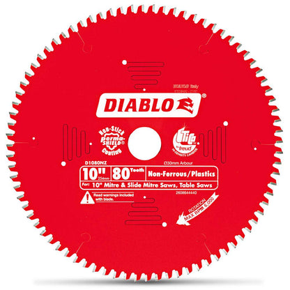 DIABLO 254mm 80T Non-Ferrous Plastics Saw Blade 2608644440