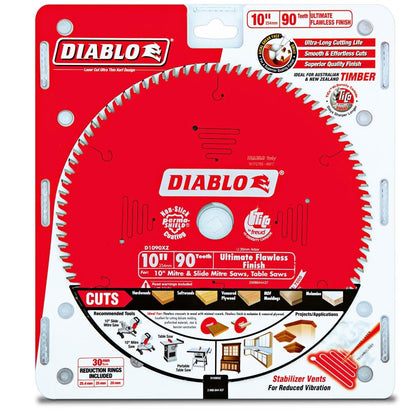 DIABLO 254mm 90T Ultimate Flawless Finish Saw Blade 2608644437