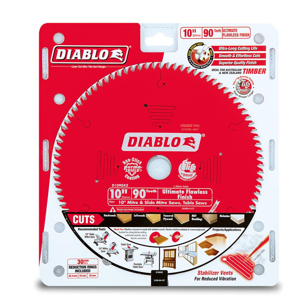 DIABLO 254mm 90T Ultimate Flawless Finish Saw Blade 2608644437