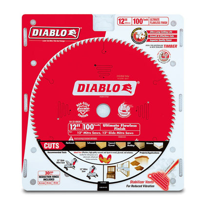 DIABLO 305mm 100T Ultimate Flawless Finish Saw Blade 2608644432