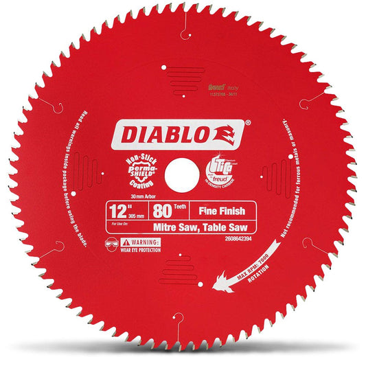 DIABLO 305mm 80T Fine Finish Saw Blade 2608642394
