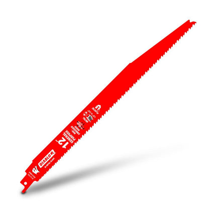 DIABLO 305mm Bi-Metal Recip Blade for Nail-Embedded Wood, Metal, and Plastic - 5 Piece 2610052369