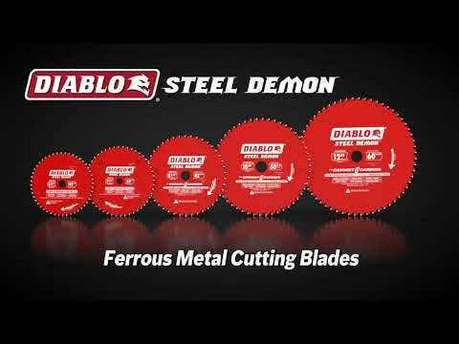DIABLO 355mm 72T Ferrous Metals STEEL DEMON Saw Blade F03F013201
