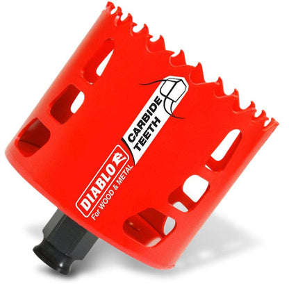 DIABLO 76mm (3inch) Quick-Change TCT Holesaw