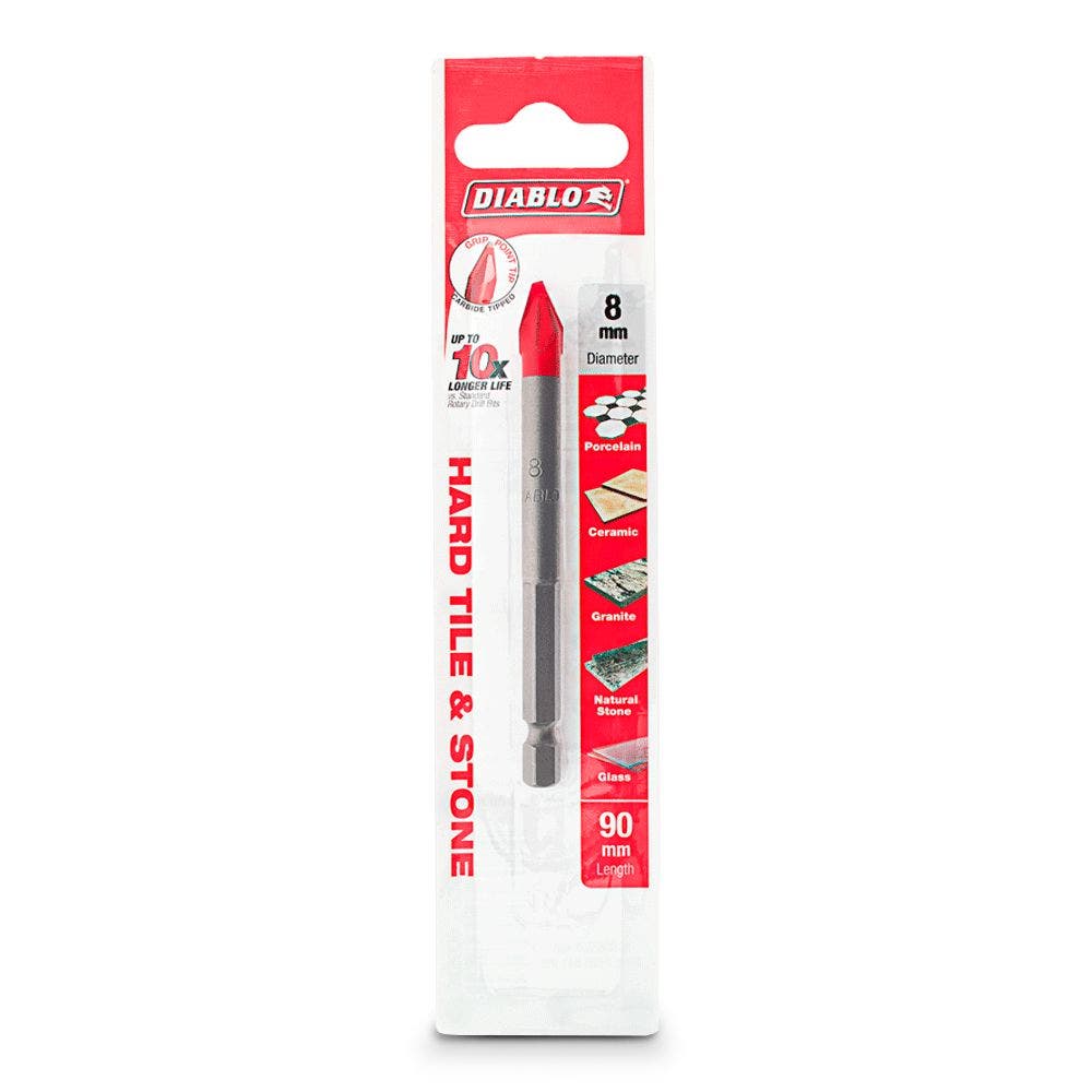 DIABLO 8 x 90mm TCT Ceramic Drill Bit 2608841985