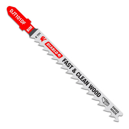 DIABLO Jig Saw Blade Bi-Metal For Fast and Clean Wood Cuts 5 Piece 2608F02241