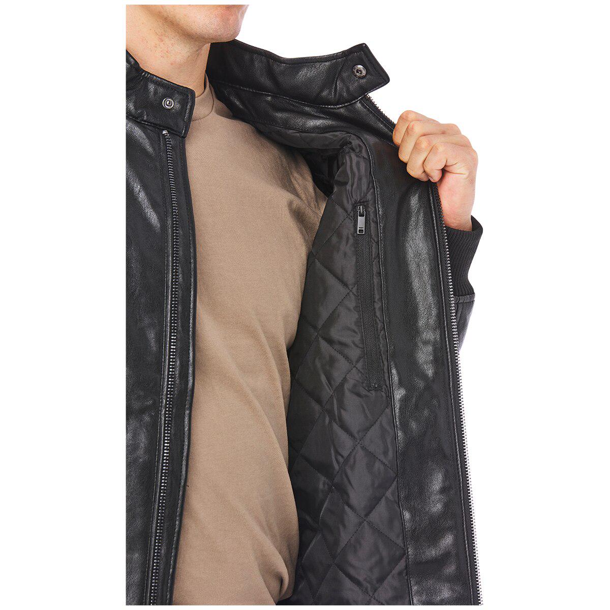 DKNY Men's Bomber Jacket Black
