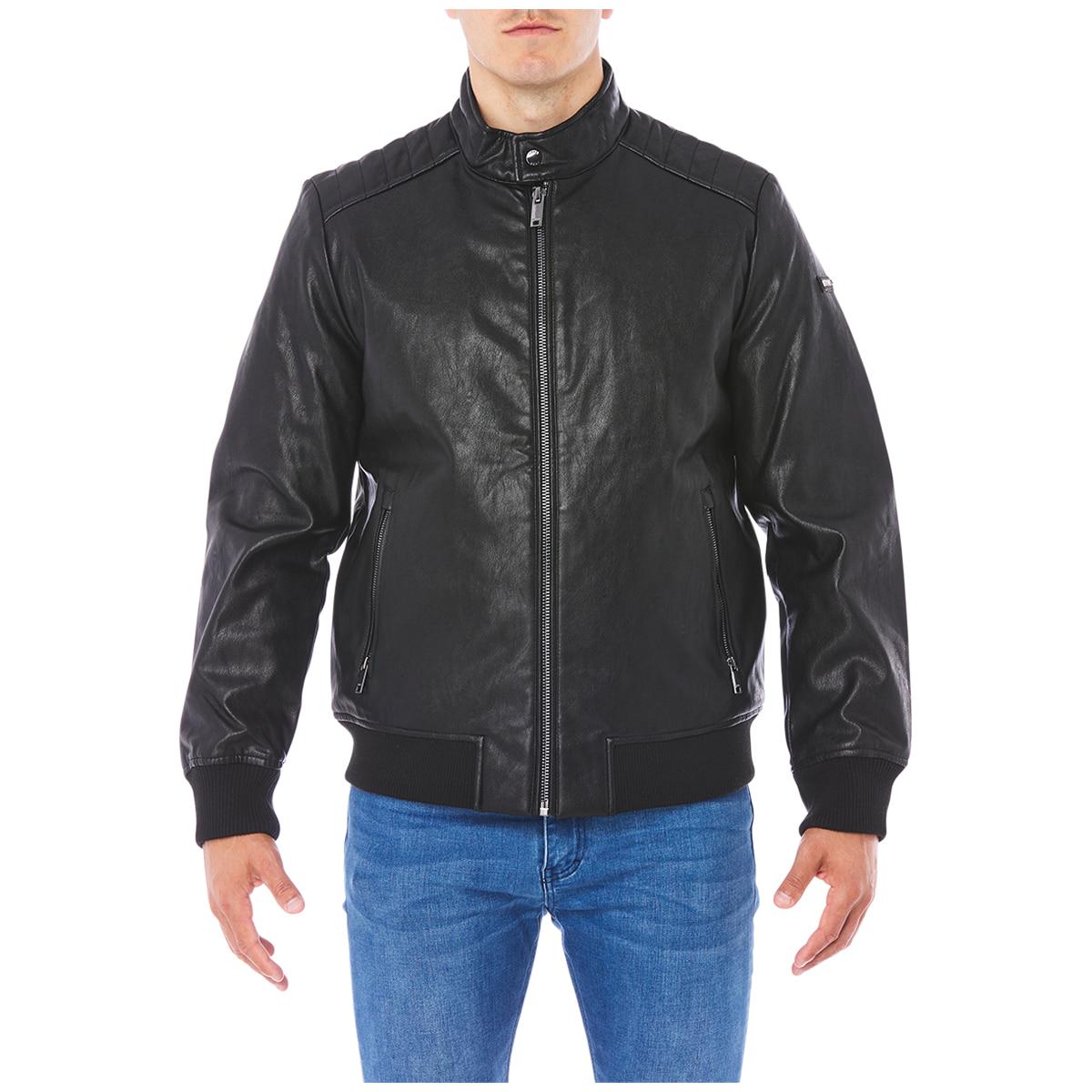 DKNY Men's Bomber Jacket Black