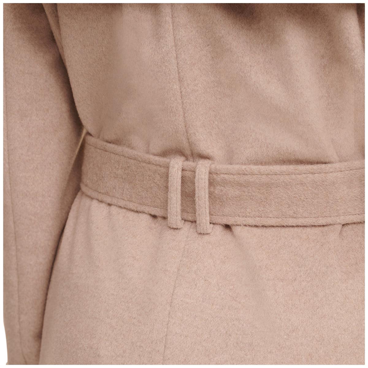 DKNY Women's Wool Coat Bone