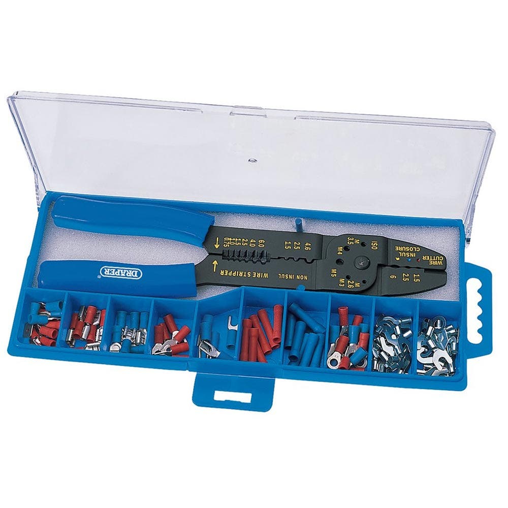 DRAPER Crimping Tool And Terminal Kit DRA13658