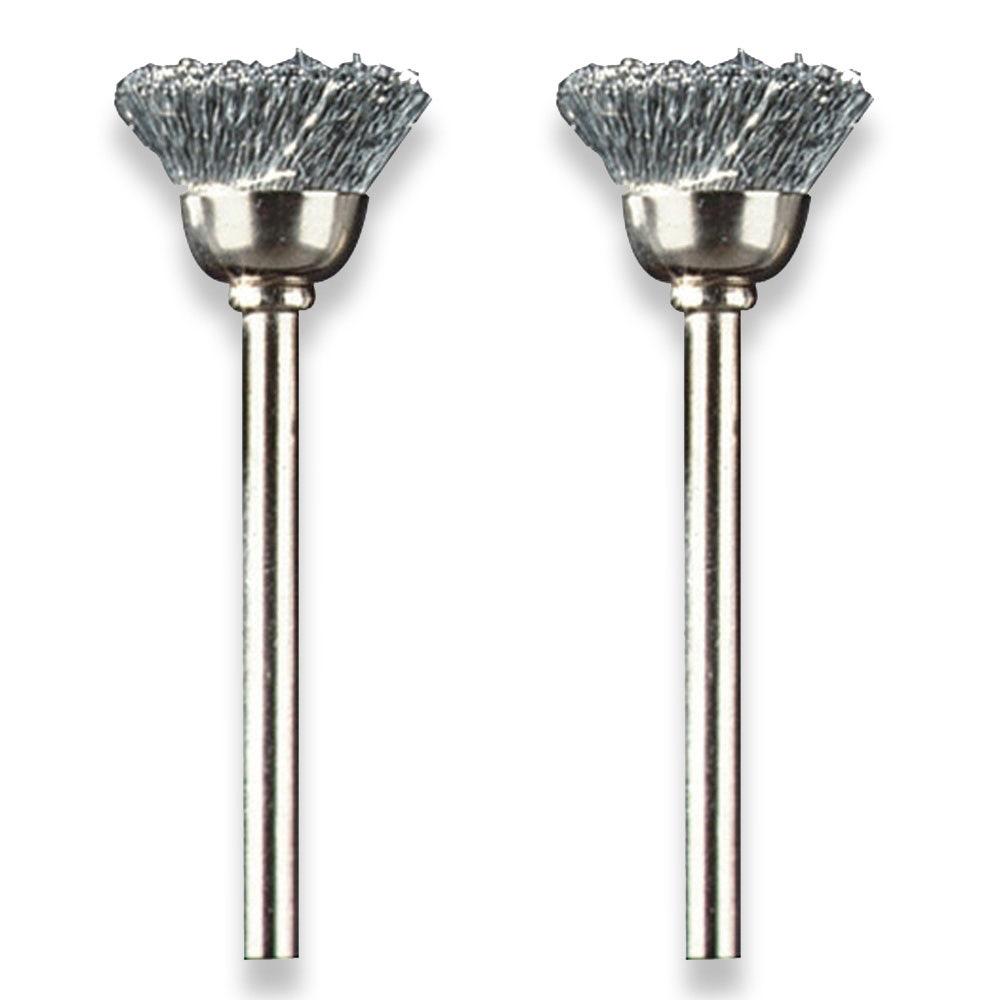 DREMEL 13mm Round Carbon Steel Brush (442-2) 2 - Piece 26150442AC