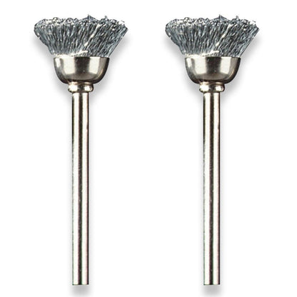DREMEL 13mm Round Carbon Steel Brush (442-2) 2 - Piece 26150442AC