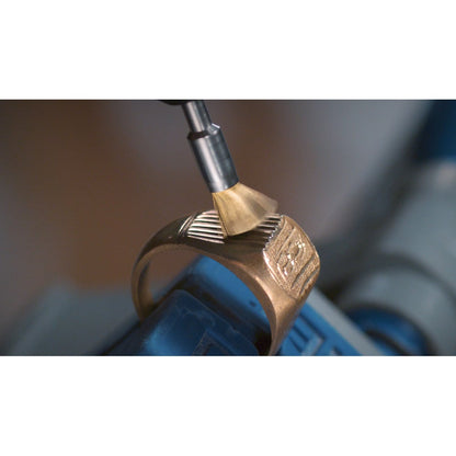 DREMEL 3.2mm Brass Brush (537-2) 2 - Piece 26150537AA