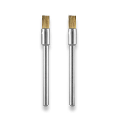 DREMEL 3.2mm Brass Brush (537-2) 2 - Piece 26150537AA