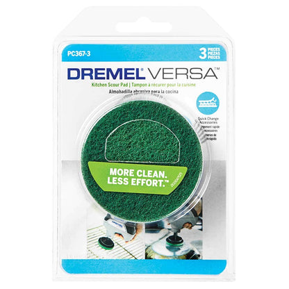 DREMEL PC367-3 Power Scrubber Kitchen Scour Pad 2615P367AA