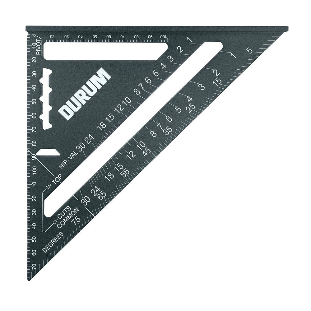 DURUM 180mm Aluminium Rafter Square DB10114