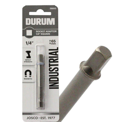 DURUM 1 4-Hex to 1 4-Drive Socket Adaptor Bit