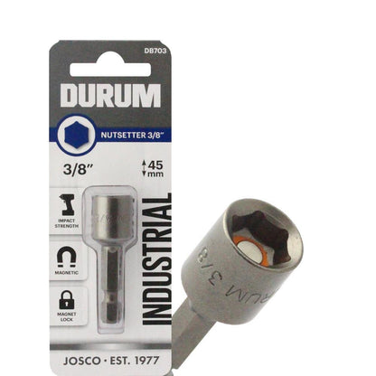 DURUM 3 8inch x 45mm Magnetic Power Nutsetter