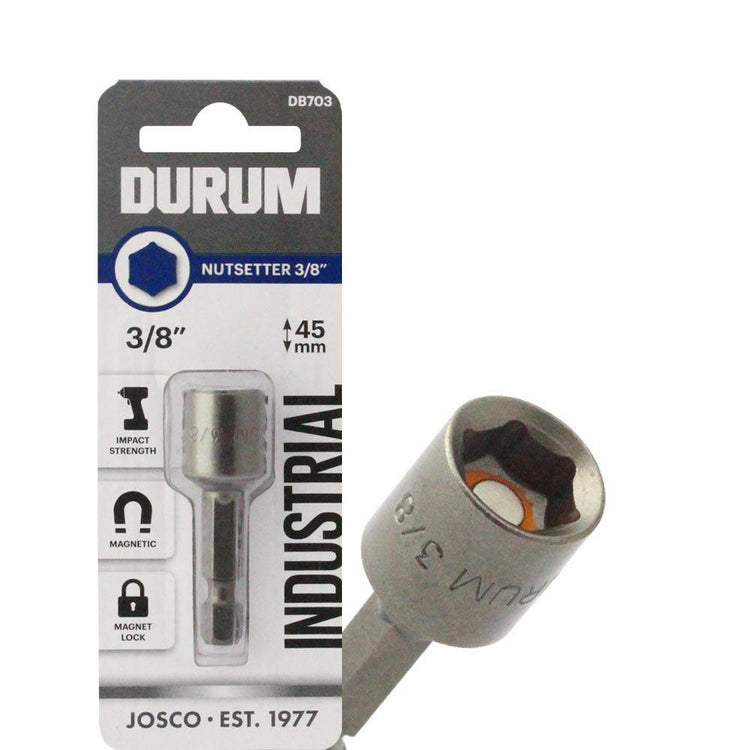 DURUM 3 8inch x 45mm Magnetic Power Nutsetter