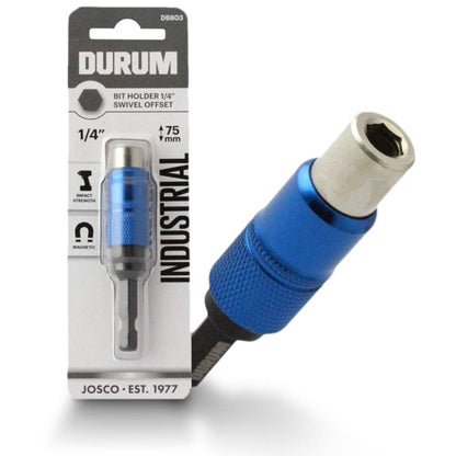 DURUM 75mm Magnetic Offset Swivel Bit Holder DB803