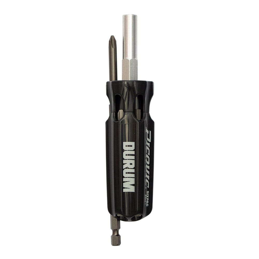 DURUM 75mm Picquic Sixpac Plus Multi-Bit Screwdriver DB99001