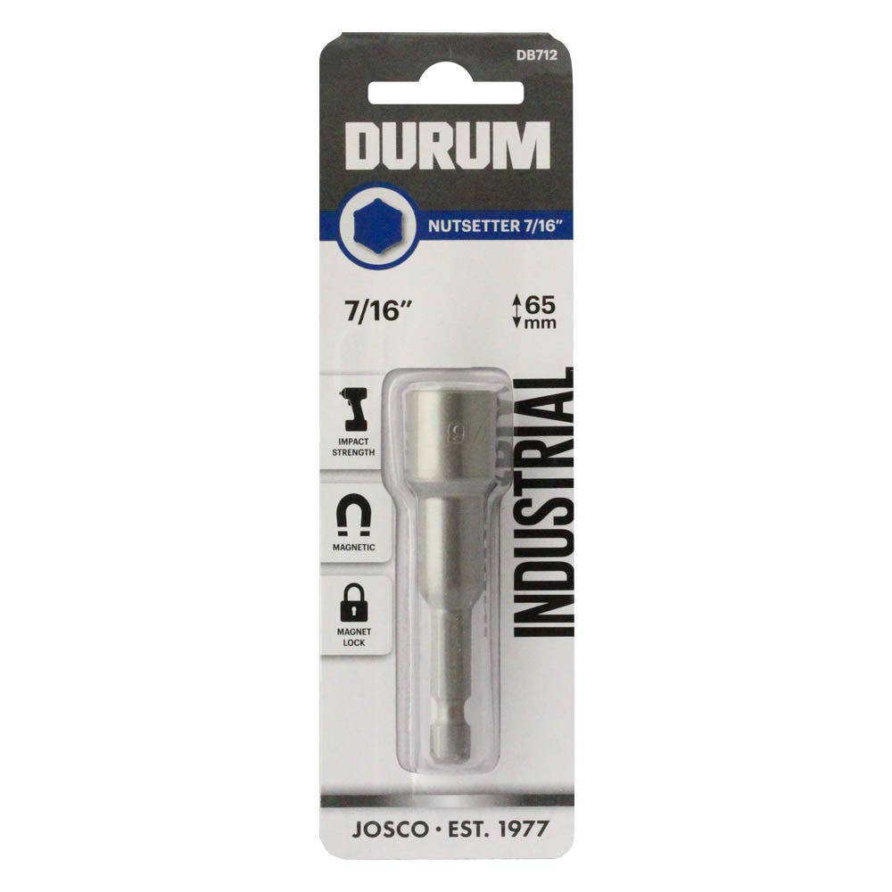DURUM 7 16inch x 65mm Magnetic Power Nutsetter