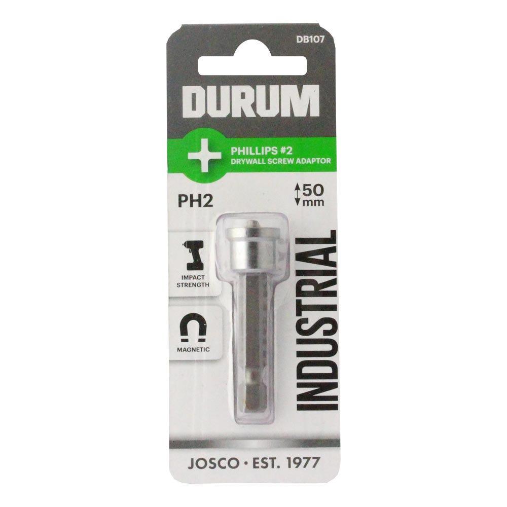 DURUM PH2 x 50mm Phillips Power Plaster Screwdriver Bit