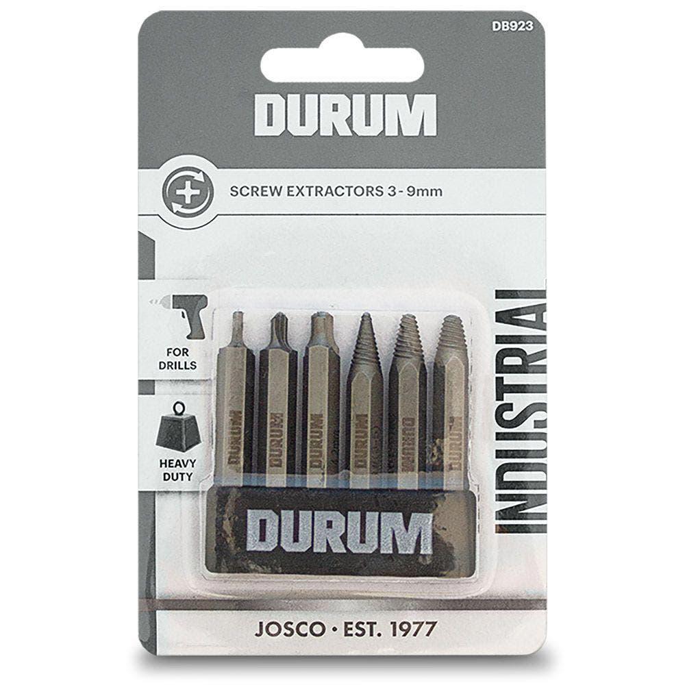DURUM Screw Extractor Set - 6 Piece