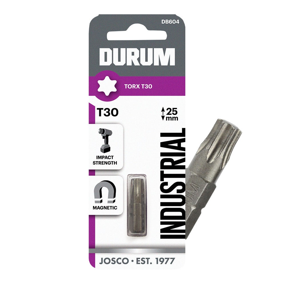 DURUM T30 x 25mm Torx Insert Screwdriver Bit
