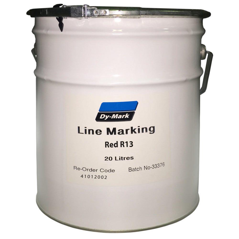 DYMARK 20L Line Marking Paint Red R13