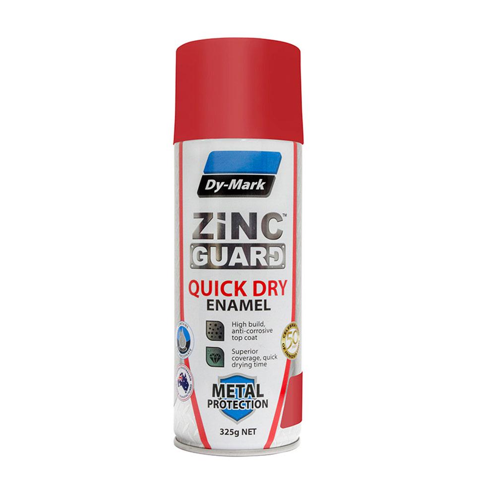 DYMARK 325g Aerosol Quick Dry Signal Red Zinc Guard Paint Enamel 230932302