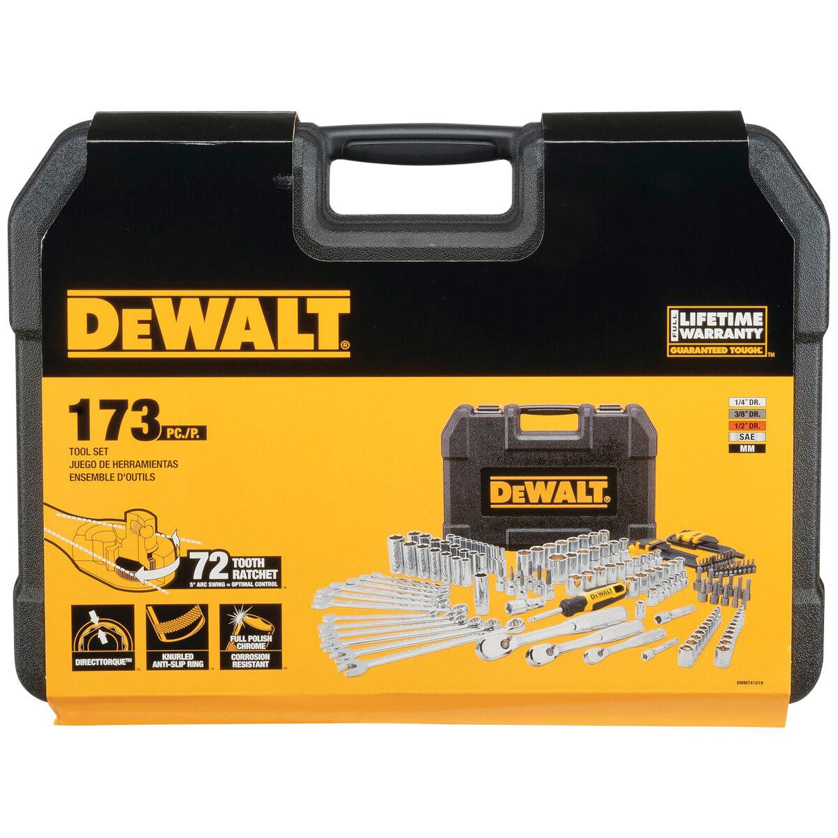 DeWALT 173 Piece Socket Set