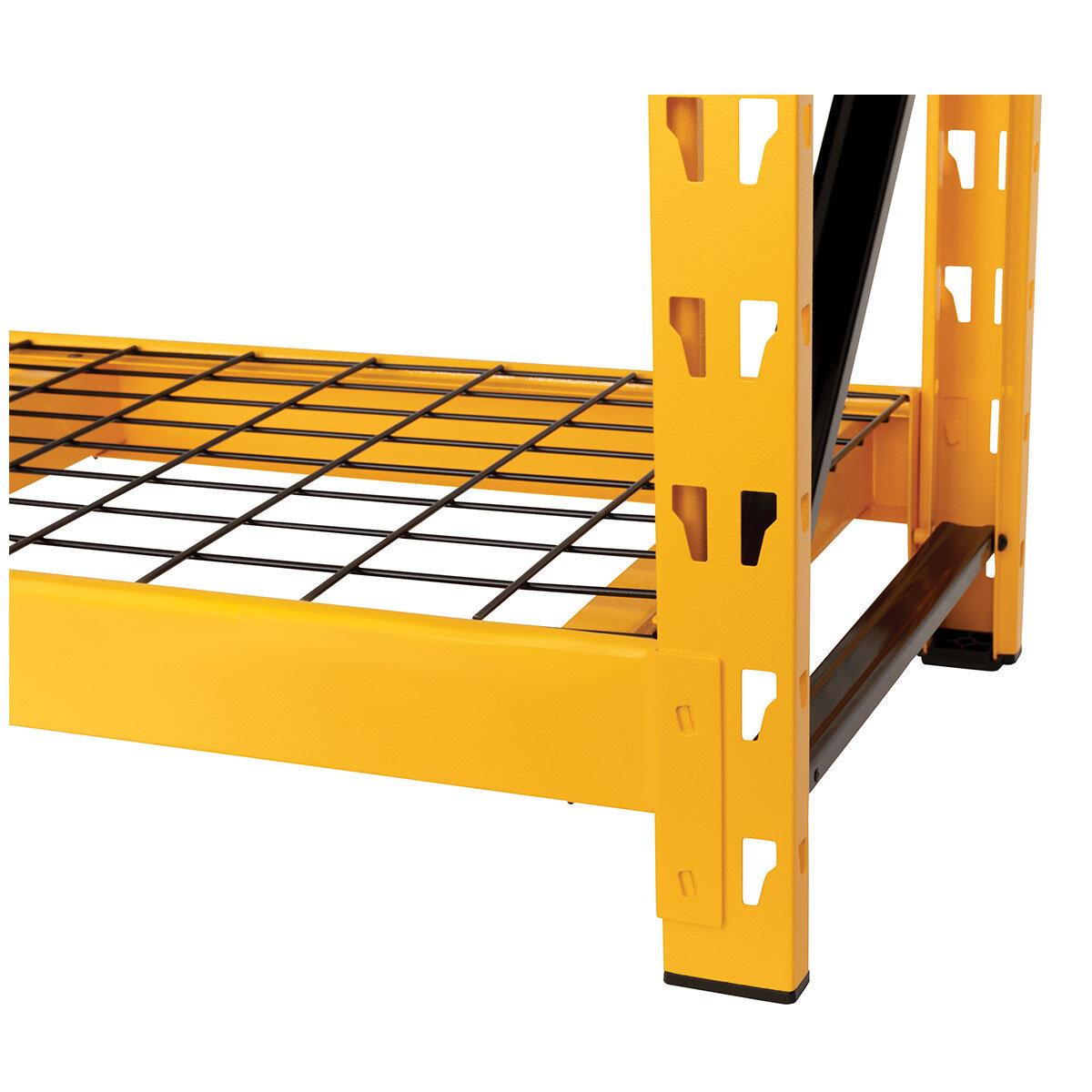 DeWALT 2 Shelf Industrial Storage Rack Work Station