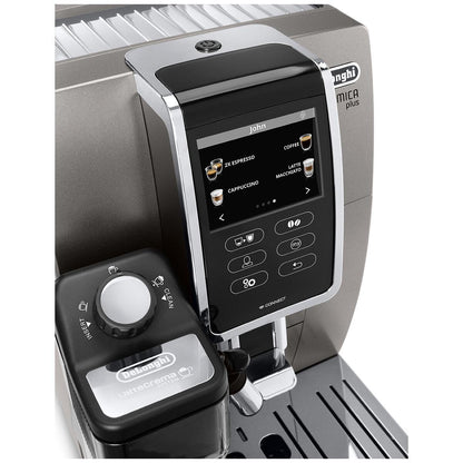De'Longhi Dinamica Plus Coffee Machine Titan ECAM37095T